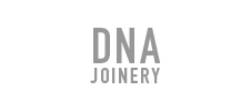 DNA Joinery logo in grey
