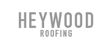 Heywood Roofing logo in grey