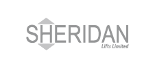 Sheridan Lifts logo in grey